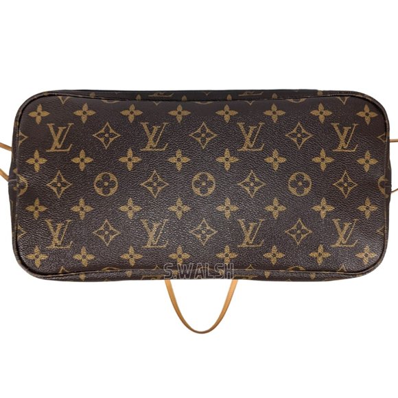Louis Vuitton LV 👜 MINT Neverfull MM Monogram Beige Tote Bag SD2077 - Picture 4 of 16